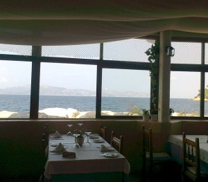 Romantisches Restaurant Crocodillo bei Alcudia mit Blick aufs Meer