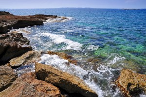 kristallklare Bucht auf Mallorca